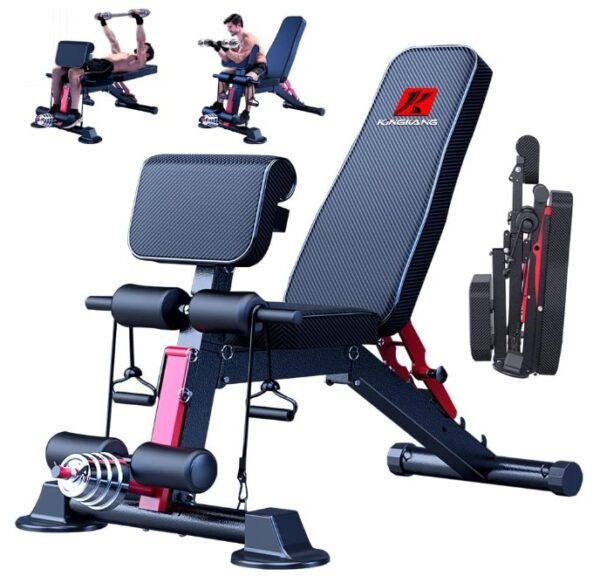 banco reclinable gimnasio